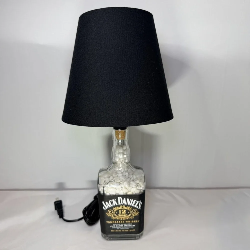 Jack Daniel's 12 Years Old Tennessee‎ Whiskey Bottle Lamp Batch 1 Father's Day